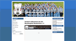 Desktop Screenshot of mk-westerheim.de